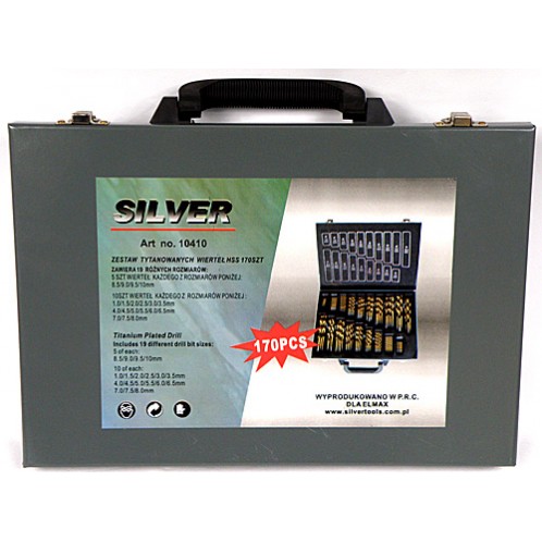 Wiertła HSS do metalu tytanowane...