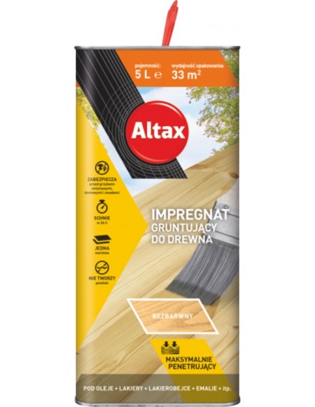 Impregnat gruntujący bezbarwny ALTAX