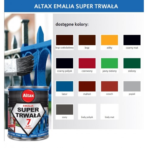 Emalia super trwała ALTAX