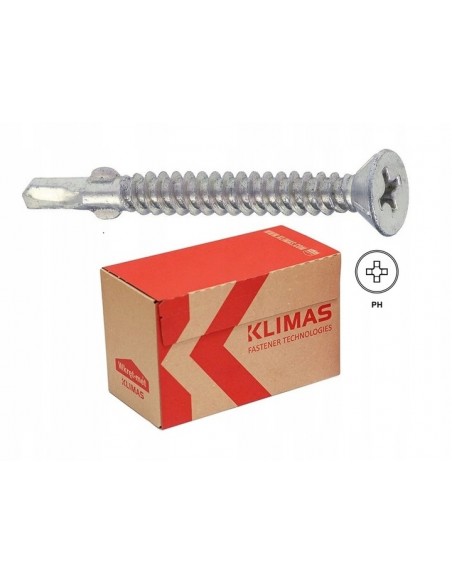 Wkręty samowiercące do mocowania elementów drewnianych do podłoża stalowego