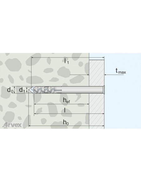 Kołki rozporowe do murów pełnych PZ 8x60 100szt.