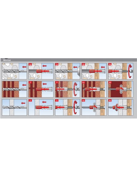 Kołki rozporowe Fischer DuoPower