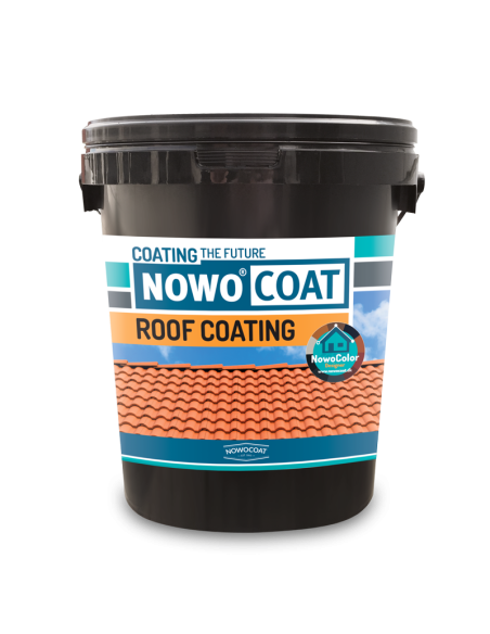Farba do dachów dachówki NOWOCOAT GL20 ciemny antracytowy 20L