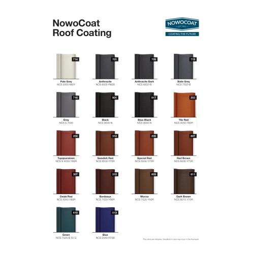 Farba do dachów dachówki NOWOCOAT...