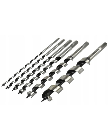 WIERTŁA DO DREWNA ZESTAW WIERTEŁ 6-25 MM