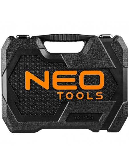 Klucze nasadowe 1/2" 1/4" 82szt. NEO