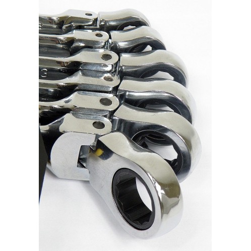 Zestaw kluczy płasko-oczkowych z...