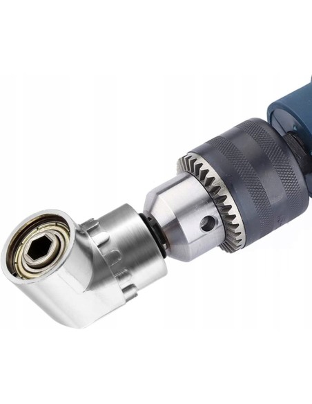 Adapter kątowy nasadka uchwyt klucz do wkrętarki 1/4" HEX