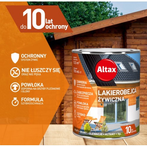 Lakierobejca żywiczna ALTAX