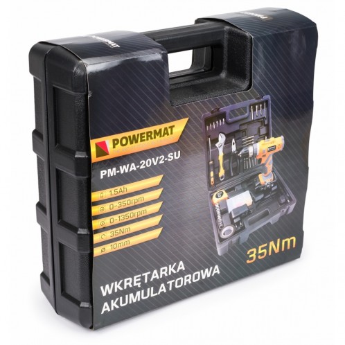 Wkrętarka akumulatorowa POWERMAT 100pcs