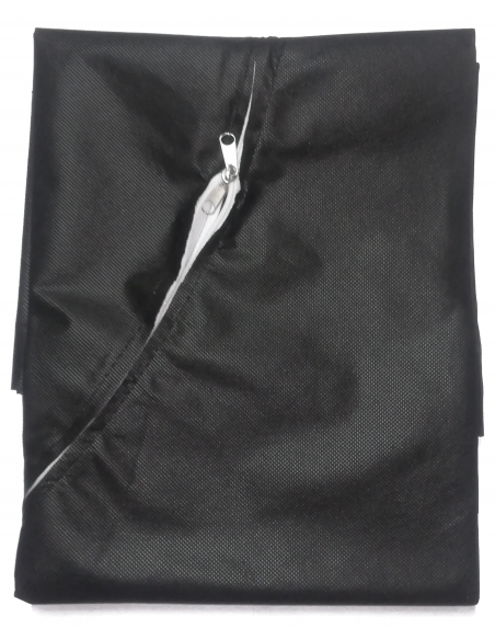 Drzwi remontowe kurtyna przeciwpyłowa MODEP 120x220cm czarny materiał