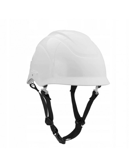Kask hełm ochronny NEXUS biały niewentylowany z paskiem