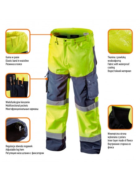 Spodnie ostrzegawcze Softshell NEO