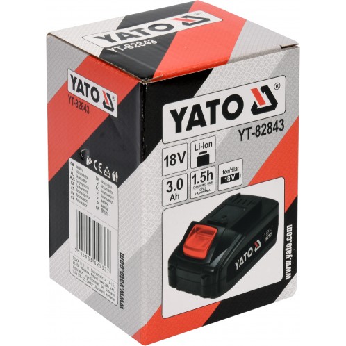 Akumulator Li-Ion 18V 3Ah YATO YT-82843