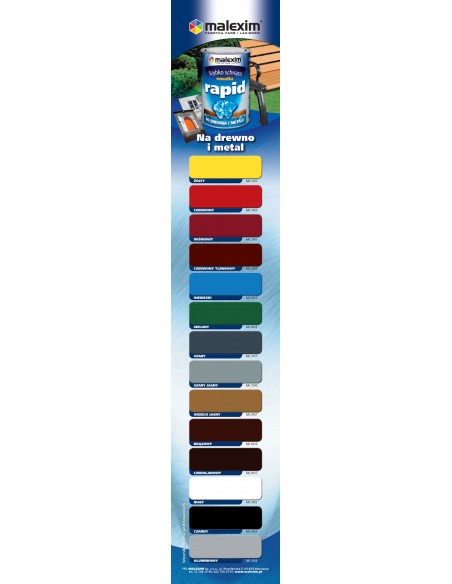 Szybkoschnąca emalia alkidowa RAPID EMALIA