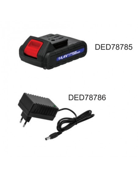 Wiertarko-wkrętarka akumulatorowa DED7878 Dedra